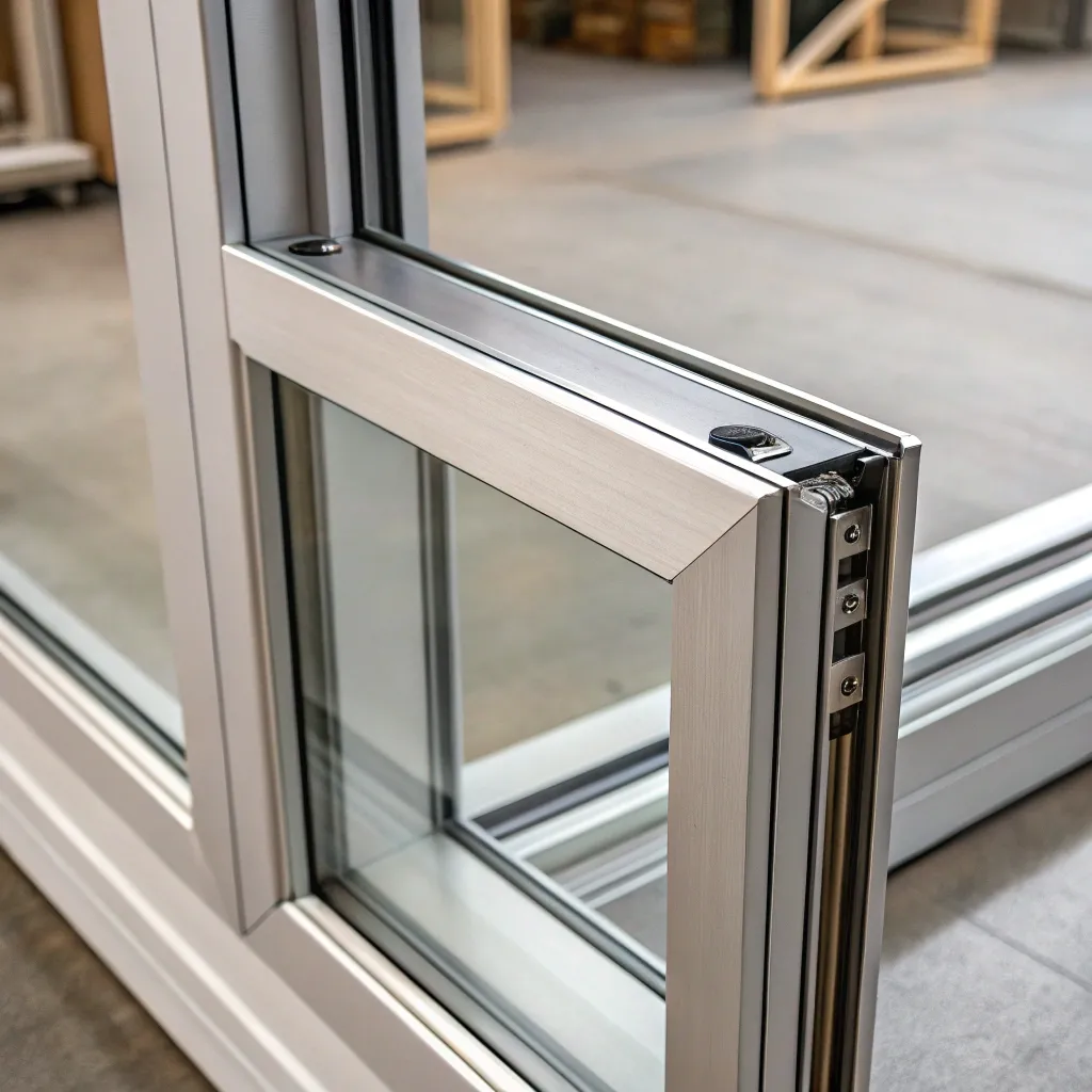Elegant aluminum window